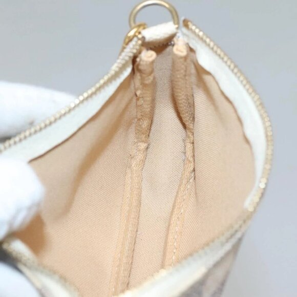 LOUIS VUITTON Damier Azur Mini Pochette Accessoires Pouch N63005 Auth KD345 - Picture 12 of 16